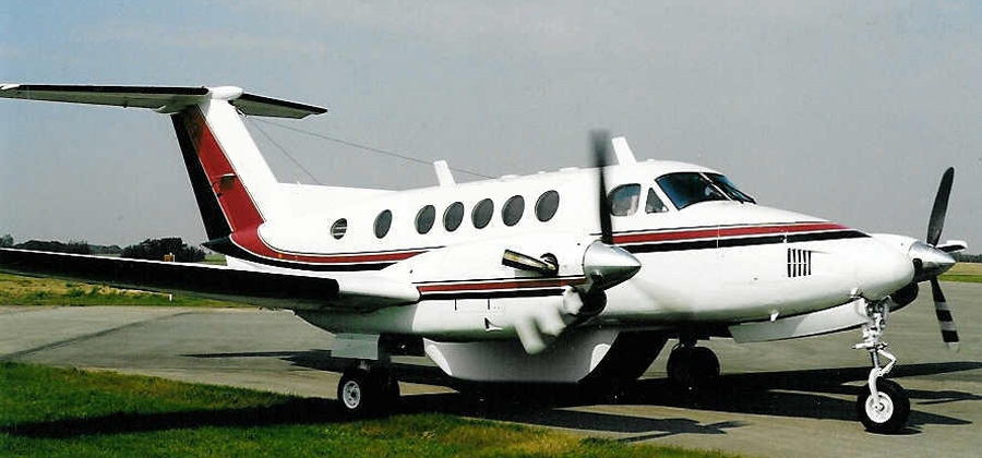 Super King Air commuter charter aircraft